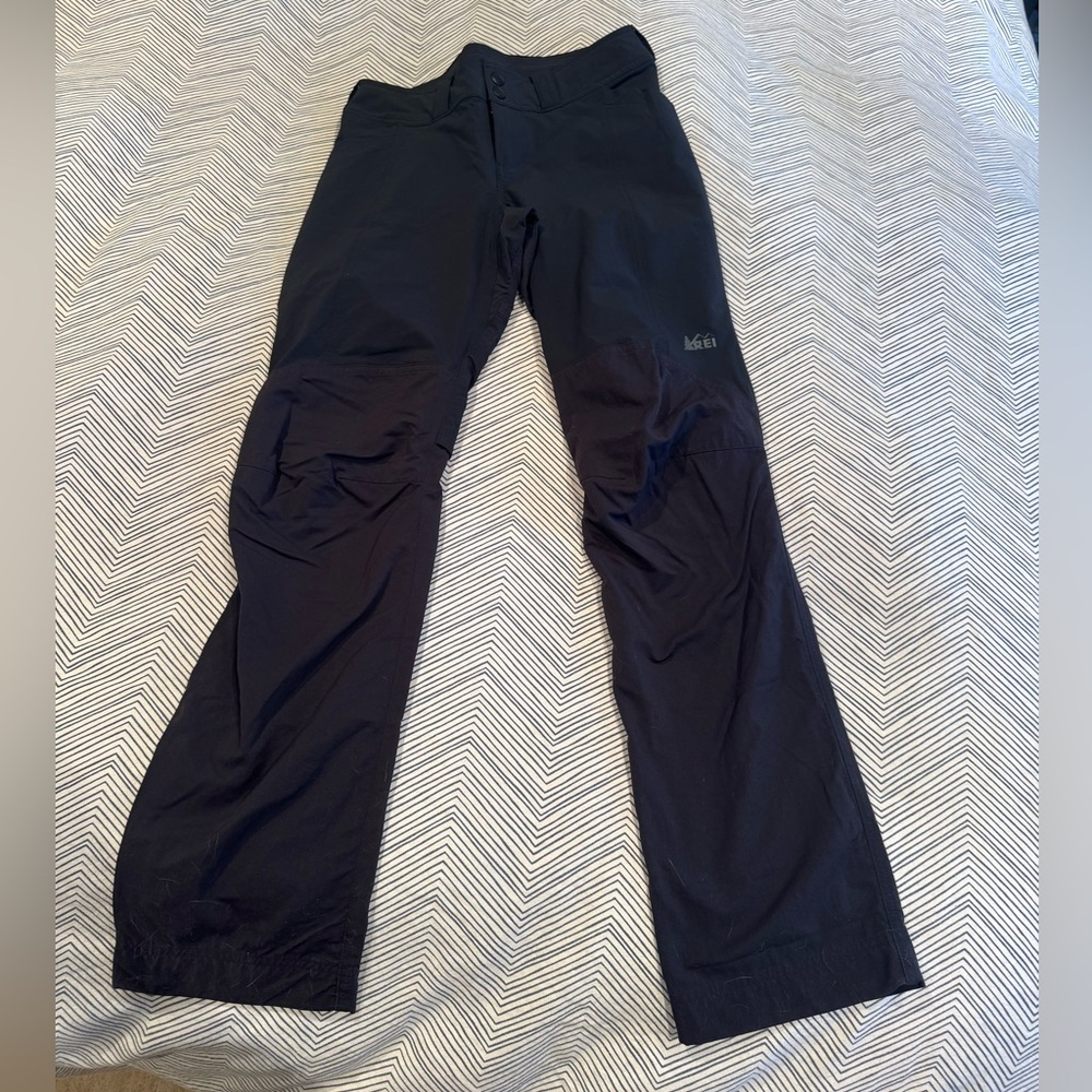REI Black Women's Boot-Cut Softshell Pants